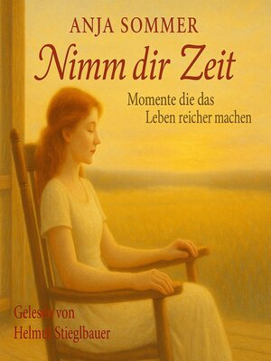 cover image of Nimm dir Zeit